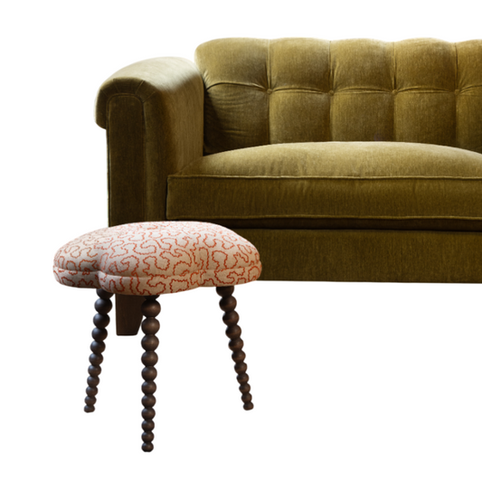 John Sankey Blossom Footstool