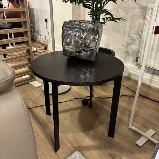 Natuzzi Editions WIRE Ash Brown Side Table