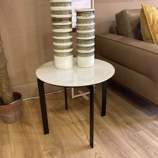 Natuzzi Editions WIRE Ceramic Side Table