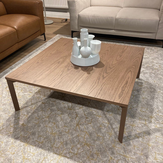 Natuzzi Editions WIRE Wood Coffee Table | Blonde Ash
