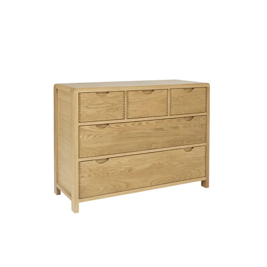 Ercol Bosco 5 Drawer Wide Chest