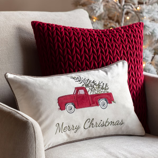 Gallery Direct Heritage Embroidered Car Cushion