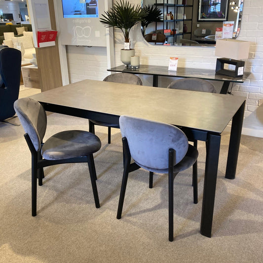 Stream Extending Dining Table and 4 Chairs