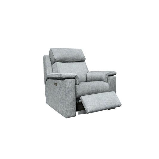 G Plan Ellis Electric Recliner Chair with Headrest and Lumbar