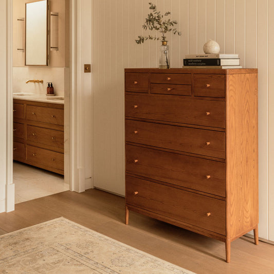Ercol Salina 8 Drawer Tall Chest
