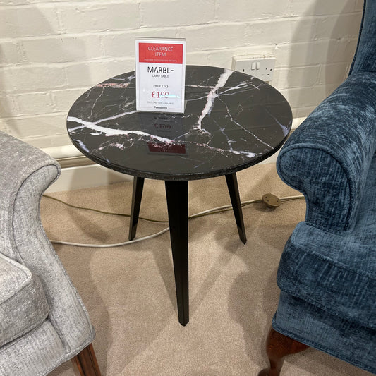 Voy Marble Lamp Table