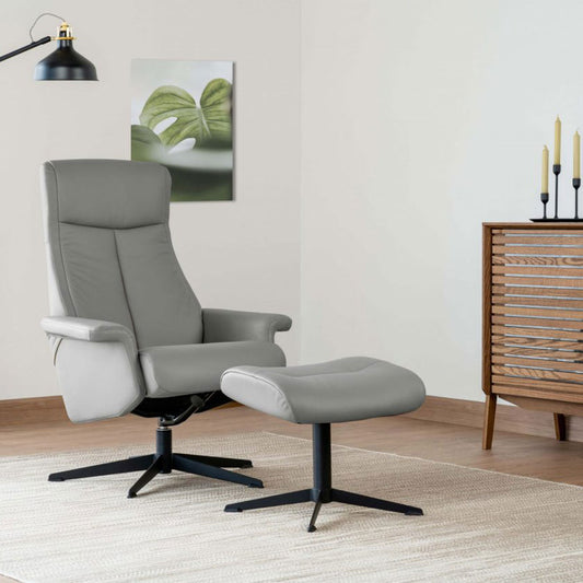 G Plan Lukas Recliner Chair & Footstool