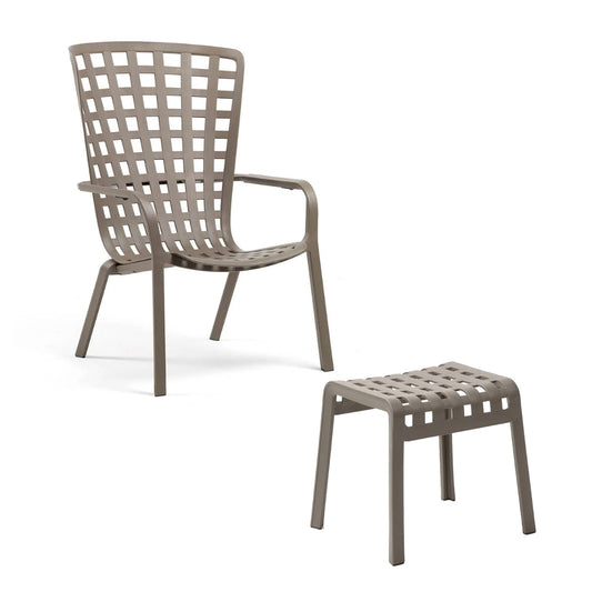 IN-STOCK | Nardi Folio Armchair in Tortora