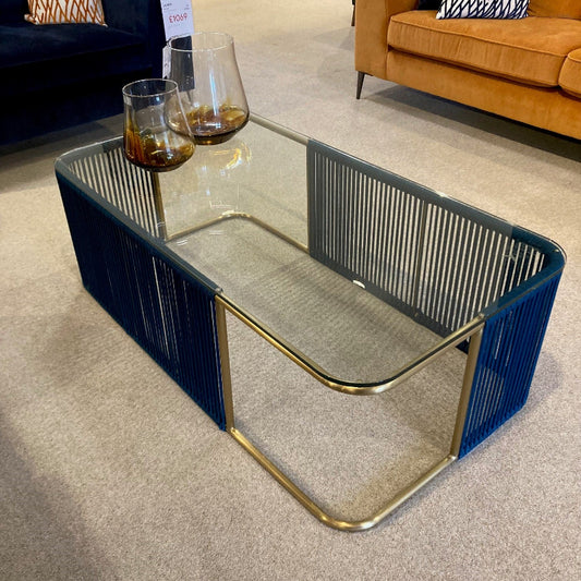Rhonda Coffee Table in Blue