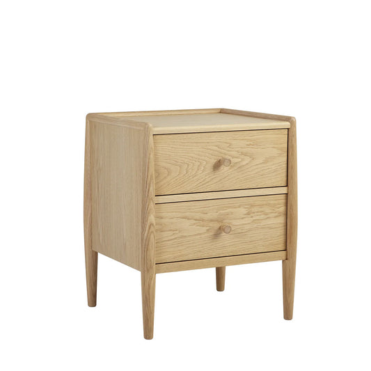 Ercol Winslow Two-Drawer Bedside Chest