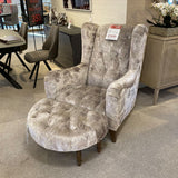 Alexander & James Viola Chair and Footstool Alexander & James Viola Chair and Footstool