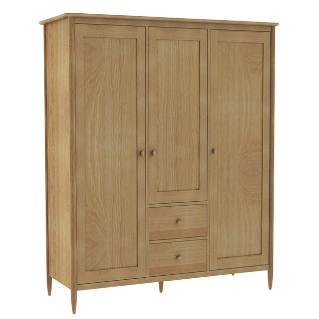 Ercol Teramo 3 Door Wardrobe Ercol Teramo 3 Door Wardrobe