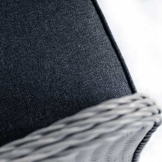 IN-STOCK | Catalan 6 Seat Rectangular Dining Set with Fire Pit