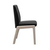 Stressless Vanilla Leather Low Back Chair Stressless Vanilla Leather Low Back Chair