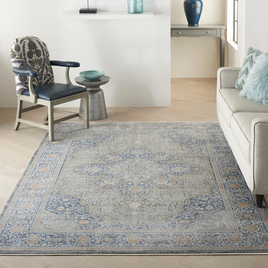 Nourison Starry Nights Rug - STN07 Blue