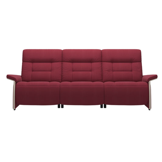 Stressless Mary Wood 3 Seater Fabric Sofa