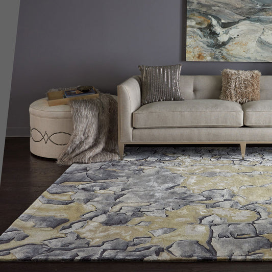 Nourison Prismatic Rug - PRS02 Beige Silver