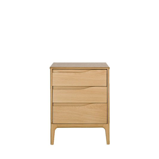 Ercol Rimini 3 Drawer Bedside