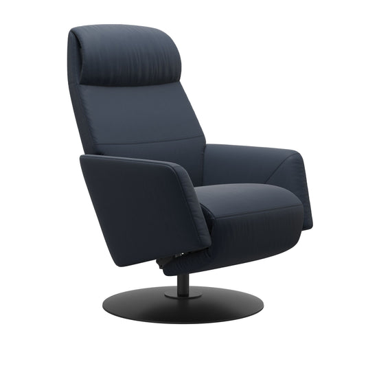 Stressless Scott Disc Base Leather Chair