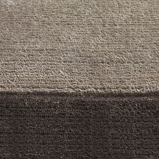 Jacaranda Simla Bordered Rug - Starlight & Graphite