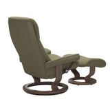 Stressless View Classic Fabric Chair & Footstool (S)