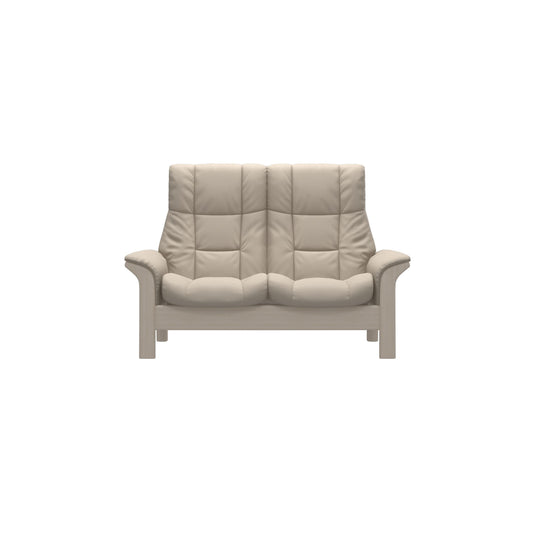 Stressless Windsor High Back 2 Seater Leather Sofa