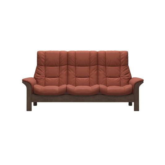 Stressless Windsor High Back 3 Seater Leather Sofa