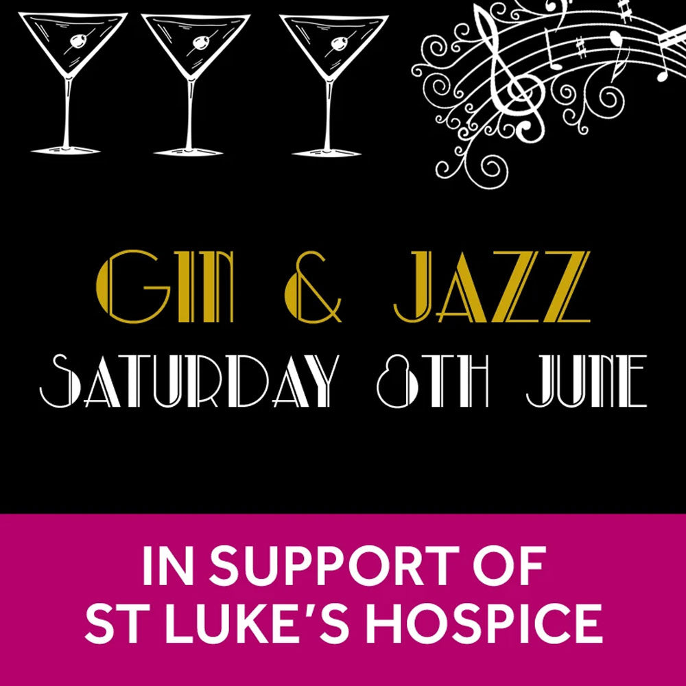2019 Ponsford Gin & Jazz Event for St Luke's Hospice