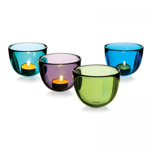 David Mellor | Coloured Glass Small Bowl / Candleholder