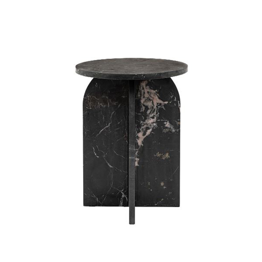 Amalfi Charcoal Side Table