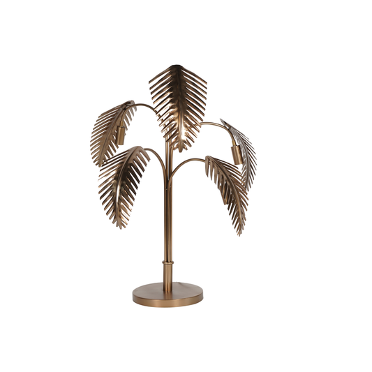 Palm Dusky Gold Table Lamp