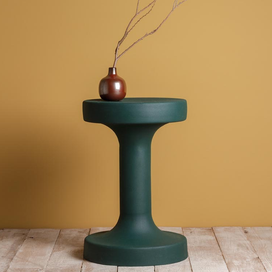 Forms Green Metal Side Table