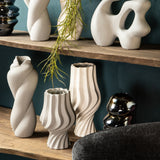 Clair Ceramic Swirl Tall Pot