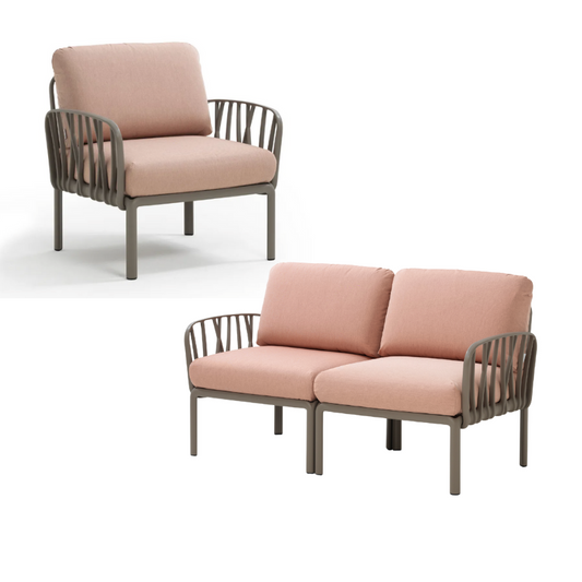 Nardi Komodo 2 Seater Sofa and Chair