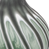 Morella Swirl Hand Carved Glass Vase