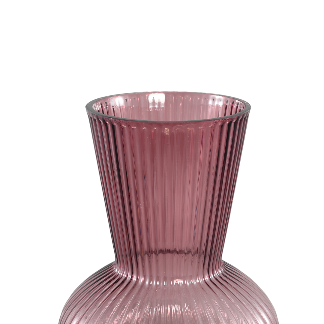 Anouk Purple Glass Vase