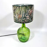 Ripple Olive Green Lamp