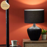 Manaia Textured Wood Table Lamp