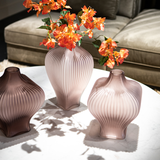 Halde Light Purple Glass Vase