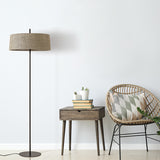 Rustic Lamp with Shade