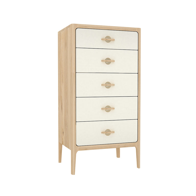 Andrea 5 Drawer Tall Chest