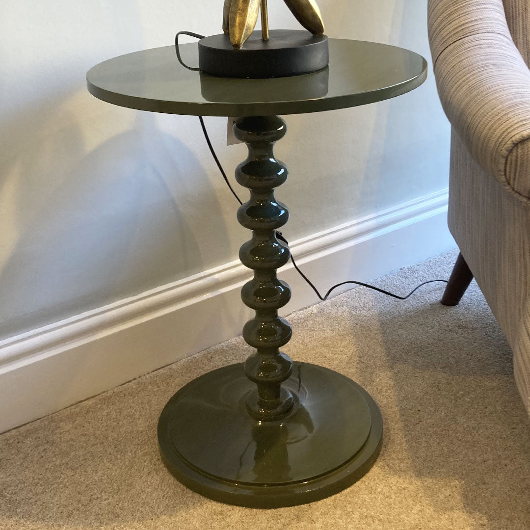 Green Side Table
