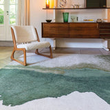 Louis De Poortere | Meditation Lagoon Rug | Palm Green