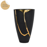 Gold Split Vase Large