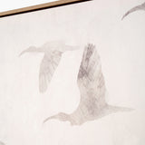 Natural White Birds Canvases