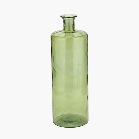 Forest Green Tall Vase