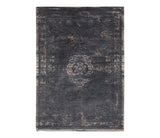 Louis De Poortere | Fading World Medallion Rug | Mineral Black