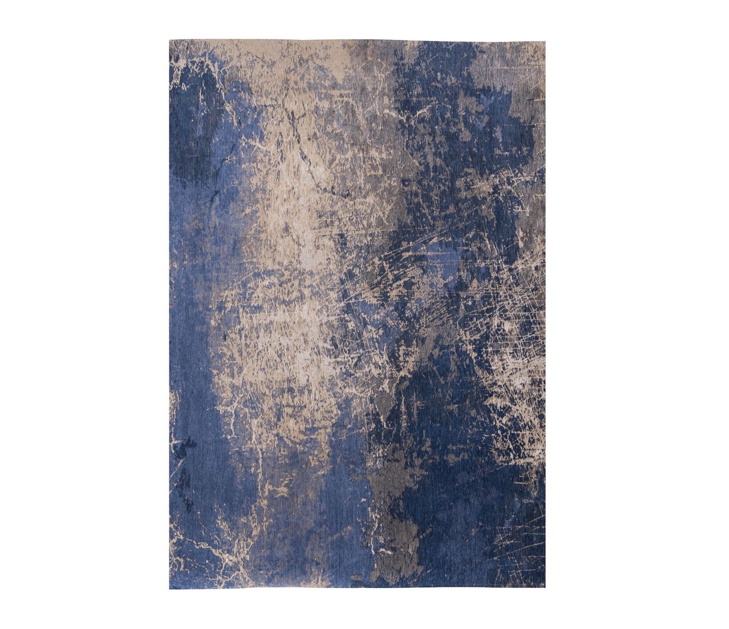 Louis De Poortere | Mad Men Cracks Rug | Abyss Blue