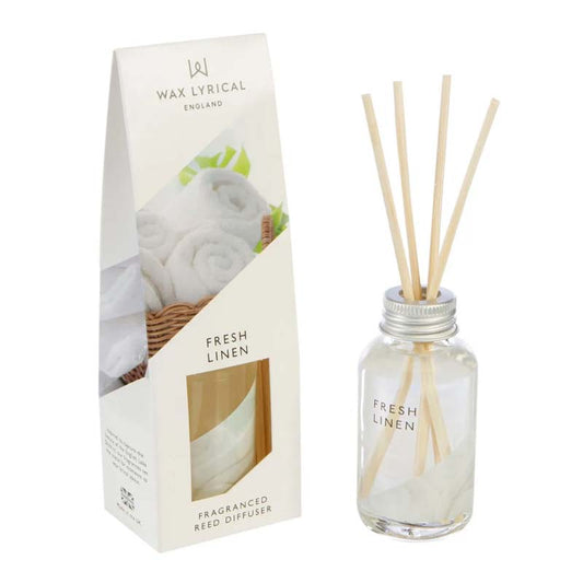Wax Lyrical | Fresh Linen Small Reed Diffuser