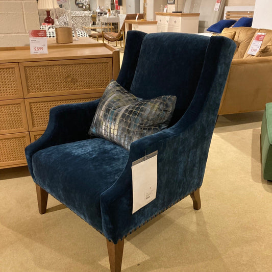 Blue Wiltshire Accent Chair